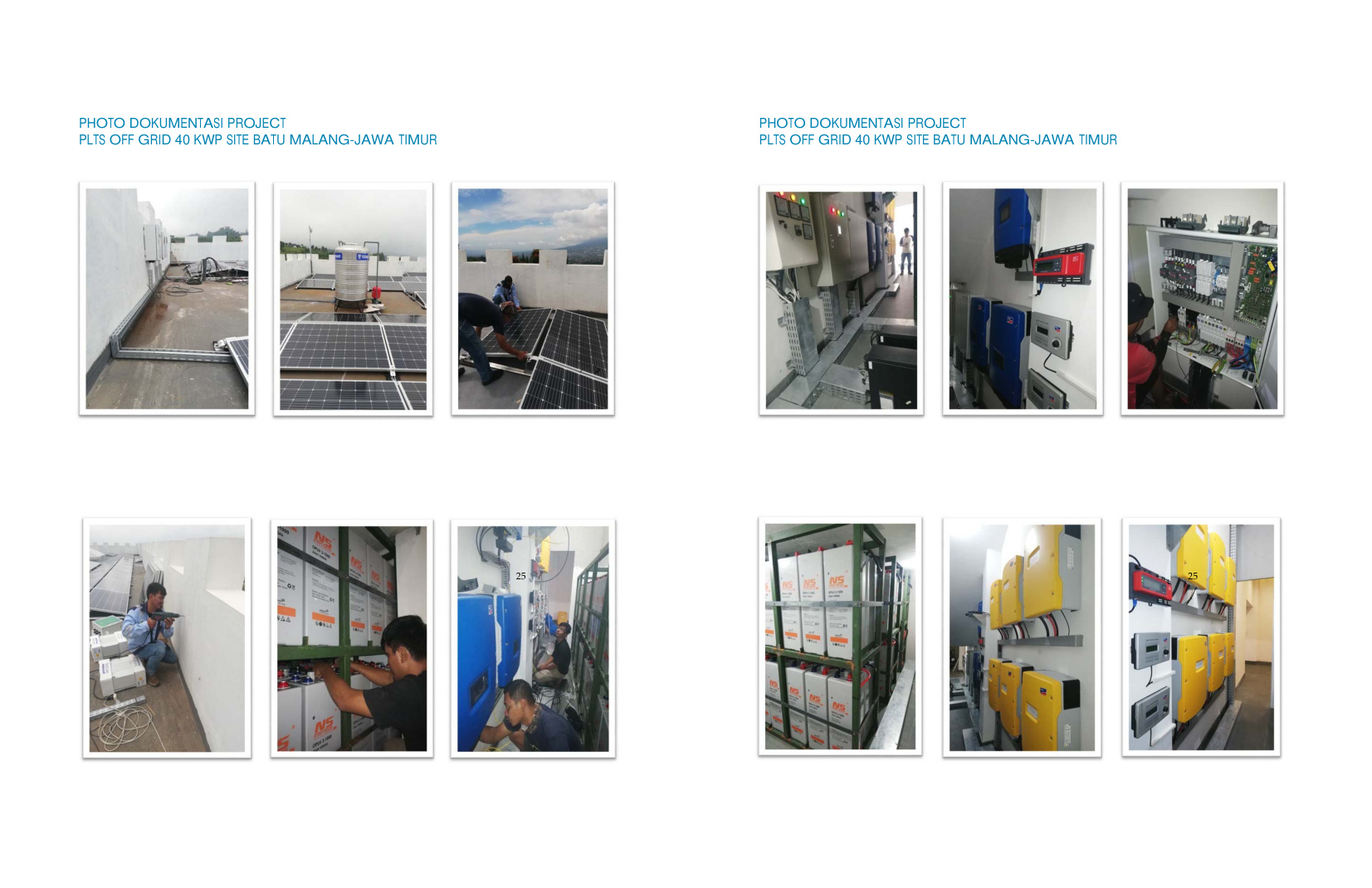 PLTS Off Grid 40 KWP Batu, Malang, Jawa Timur